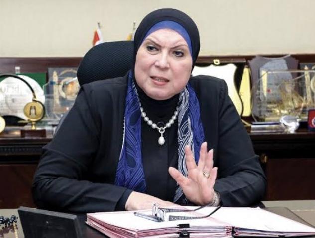 نيفين جامع وزيرة التجارة والصناعه