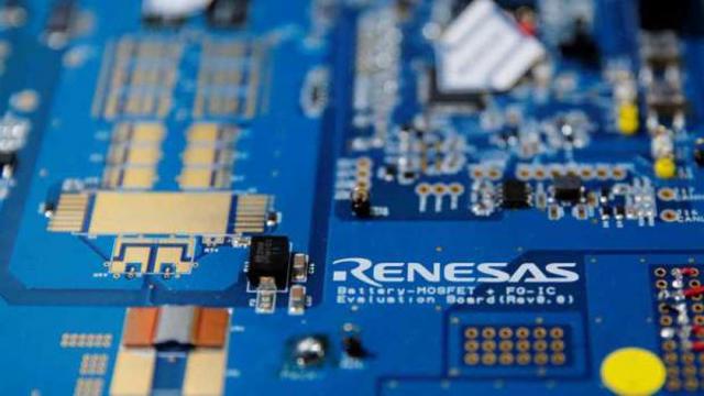 رقائق الكترونية من انتاج شركة Renesas