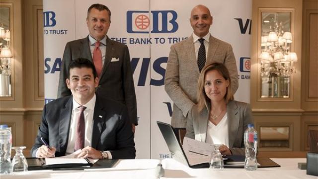 CIB يوقّع اتفاقية جديدة مع "فيزا" مدتها 5 سنوات