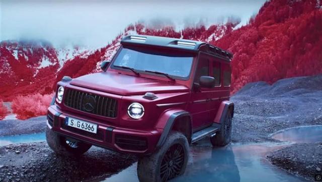 مرسيدس تطلق الوحش AMG G 63 4X4² الجديد بقوة 585 حصان