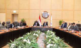 بحث آخر المستجدات الخاصة بمشروع الطريق البري مصر تشاد
