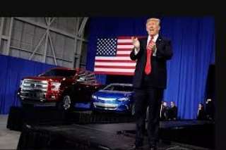 ترامب يزور اليوم أحد مصانع شركة فورد للسيارات