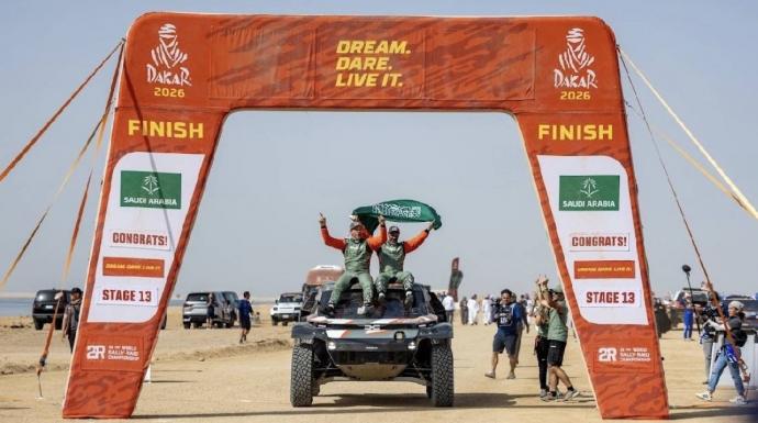 القطري ناصر العطية بطلاً لرالي داكار للمرة السادسة.. والسعودي وبن سعيدان يحصد الوصافة في فئة ”التشالنجر”