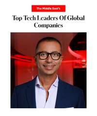 محمد عبد الله الرئيس التنفيذي  لڤودافون مصر، ضمن قائمة فوربس لأقوى قادة شركات التكنولوجيا العالمية في الشرق الأوسط