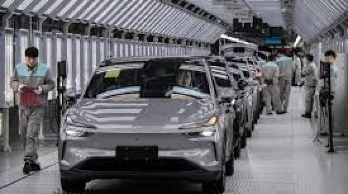 ارتفاع صادرات السيارات الكهربائية الصينية في أعقاب الحرب الإيرانية