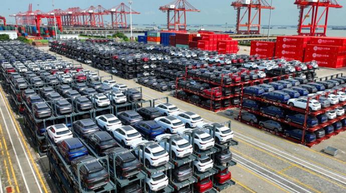 ارتفاع صادرات الصين من سيارات الركوب بنسبة 85% الشهر الماضي