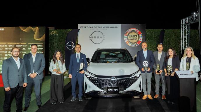نيسان مصر تحصد 6 جوائز وتكريمات مرموقة في احتفالية ”Egypt Car of the Year Awards 2026” تأكيدًا لمكانتها الريادية في السوق المحلي